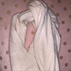 white infinity scarf